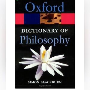 Oxford Blue Philosophy Dictionary